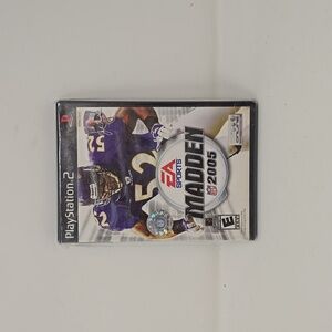 PS2 PlayStation 2 Madden NFL 2005 Complete ntsc video game football‎ used